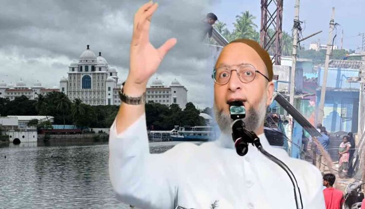 Asaduddin Owaisi Stern Warning To Congress: "If Secretariat Can Survive On FTL So Why Not Homes"