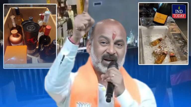 Bandi Sanjay Reacts To Janwada Rave Party, Demands Arrest Of All Big Leaders