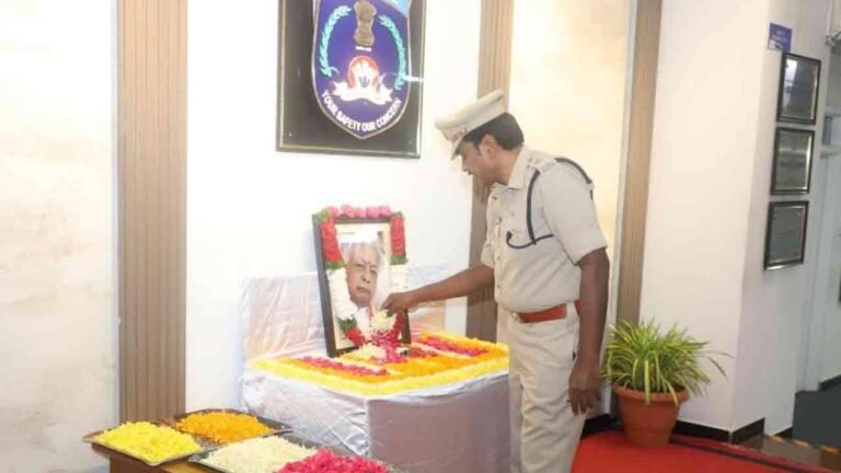 Former Union Minister Venkatswamy Jayanthi Celebrated at Cyberabad CPO