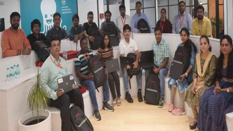 25 Hi-End Sparingly Used Laptops Worth Rs. 32 Lakhs Donated To Power Rural Girls Of Govt Schools