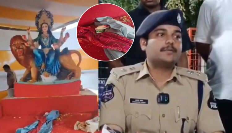 Man Who Vandalized Durga Idol At Nampally Arrested