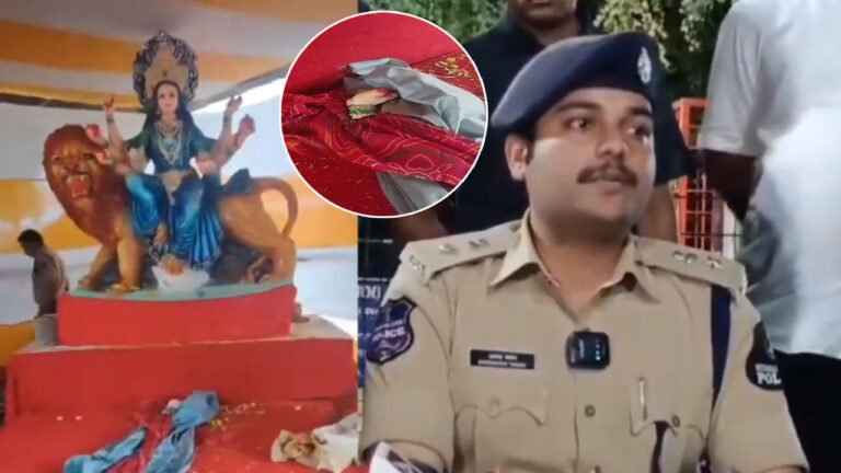 Man Who Vandalized Durga Idol At Nampally Arrested