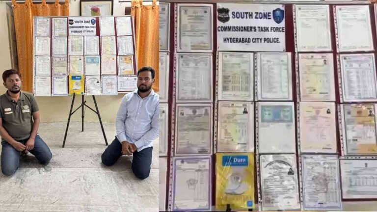 Two Arrested For Running Fake Certificate Racket In Hyderabad