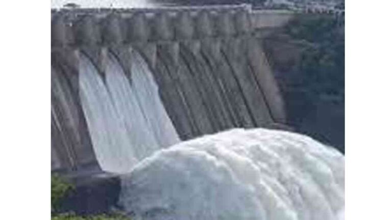 Heavy Rains: Crest Gates Of Srisailam Project Opened For 5th Time