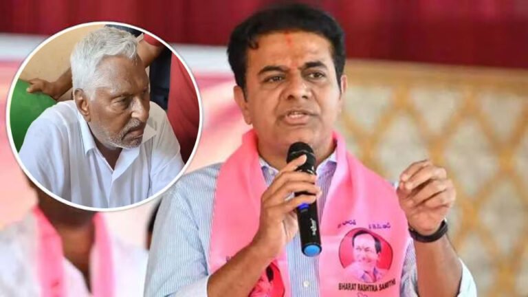 KTR Support Jeevan Reddy Over Law And Order Situation In Telangana