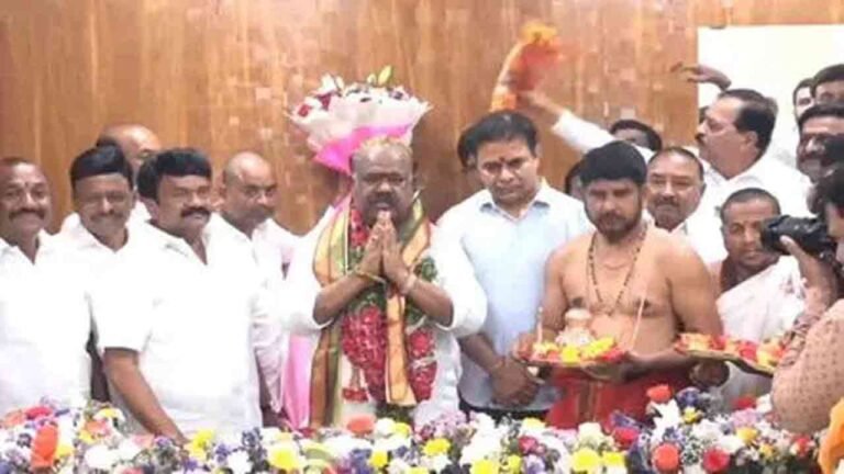 BRS MLC Madhusudhana Chary Assume Office Of LoP In Legislative Council