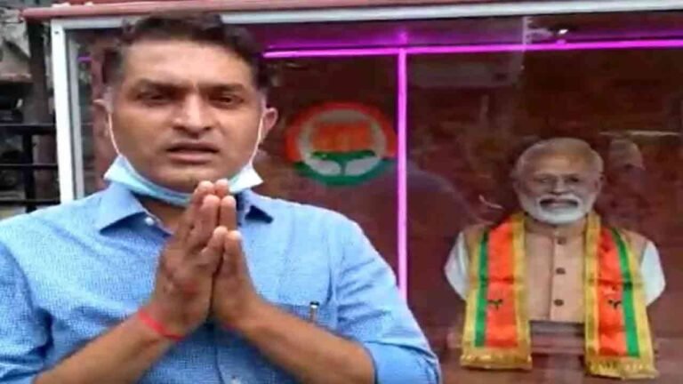 BJP Worker Who Built PM Modi's Temple Left The Party, Know Reason Here