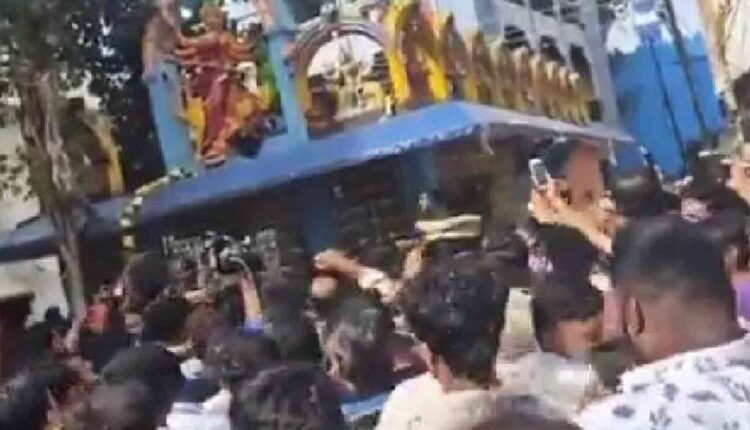 Goddess Idol Vandalised: Tension At Monda Market Muthyalamma Temple