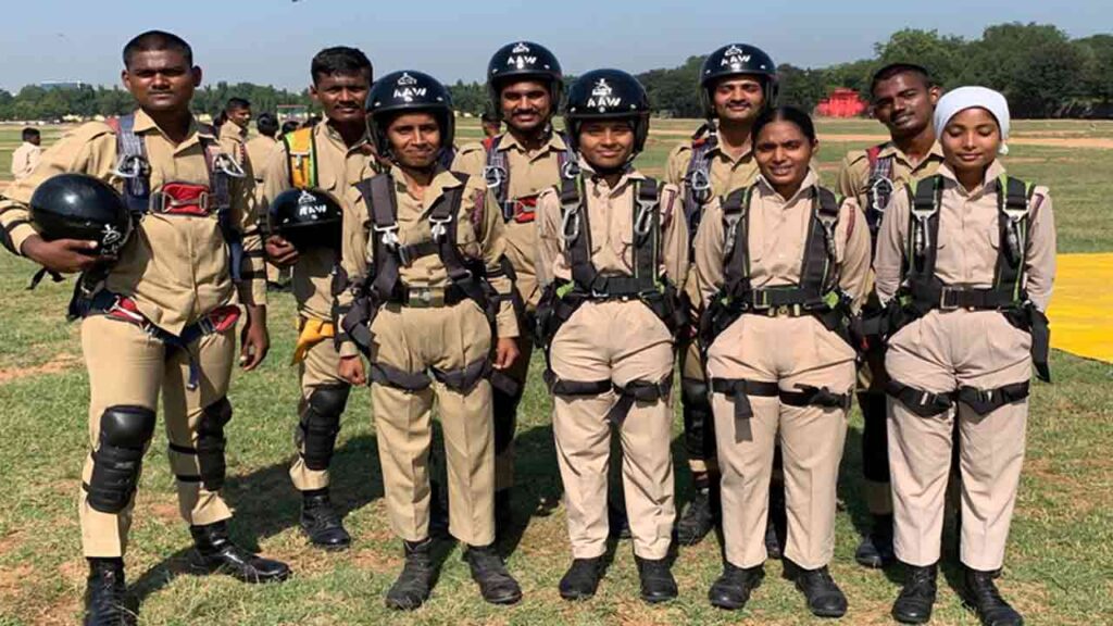 NCC Cadets From Hyderabad Group Excel In Parasailing Training