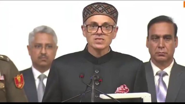 Omar Abdullah Takes Oath As J&K CM, No Congress In 5 Member Cabinet