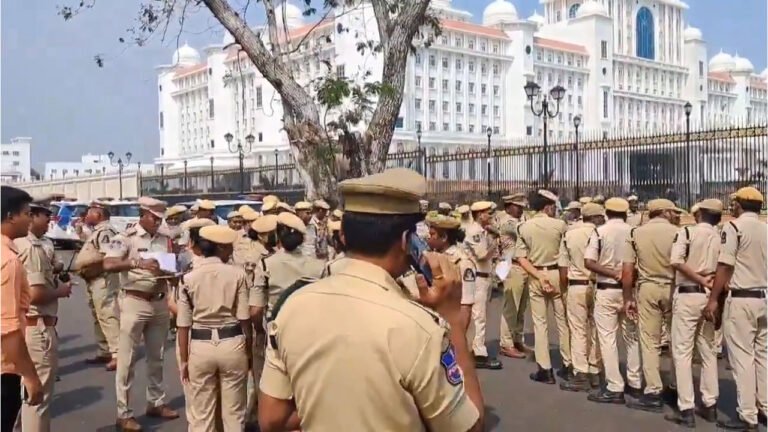 Section 144 In Hyderabad: High Security At Secretariat