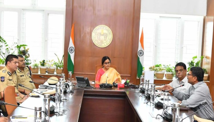 Chief Secretary Starts Initiative For Constitution Of TSDRF