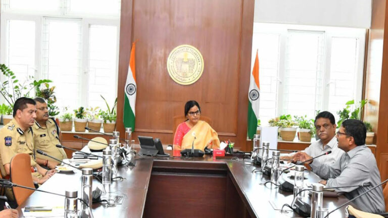 Chief Secretary Starts Initiative For Constitution Of TSDRF