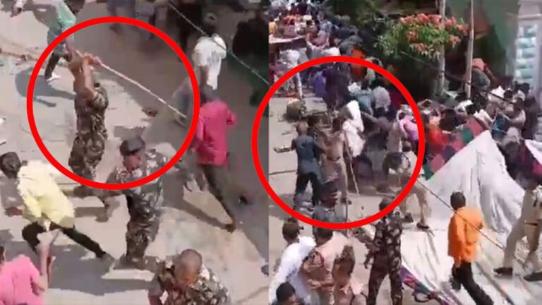 Secunderabad Temple Protest: Police Lathi Charge Injures Several Protestors