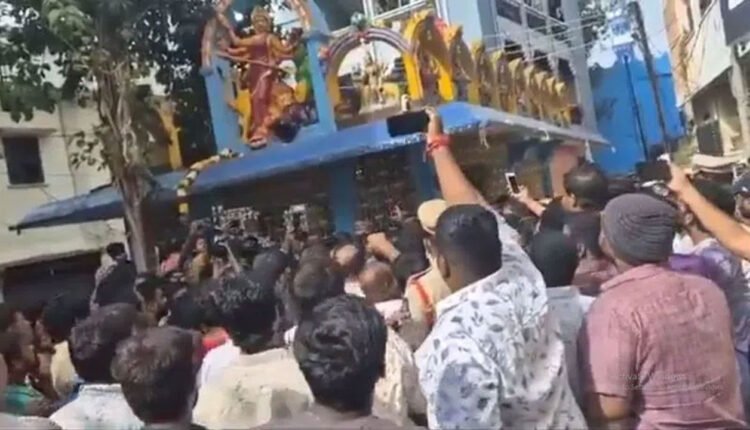 Tension Prevails As Locals Organize Puja In Front Of Secunderabad Temple