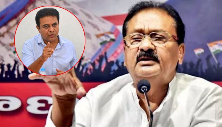 Shabbir Ali Fault KTR's Behavior: Seems Involved In Drugs