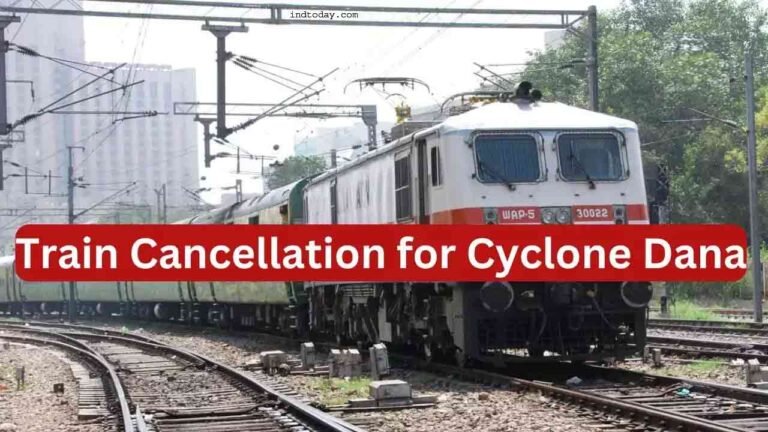 Trains cancelled: 41 trains canceled due to cyclone 'Dana'
