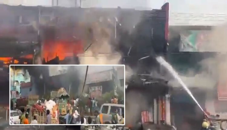 WATCH | Massive Fire Broke Out In Jangaon