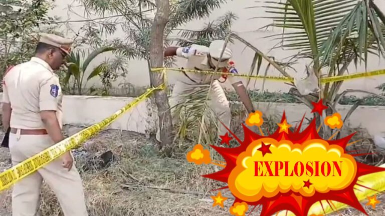 WATCH | Explosion Near Parja Pathi Temple In Hyderabad