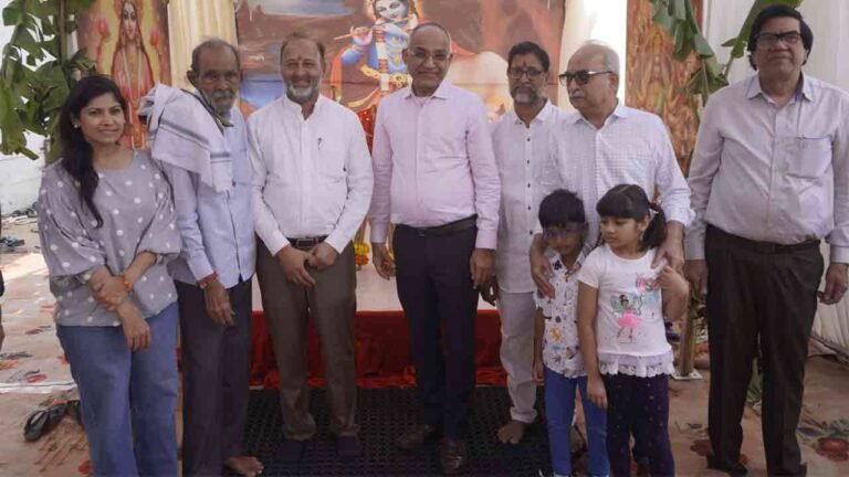 Maha Annakut Mahotsav held at Goushala Satyam Shivam Sundaram Gau Nivas