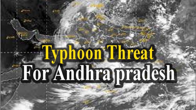 Typhoon Threat For AP, Heavy Rains For 3 Days