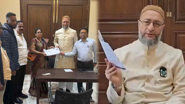 Household Survey Conducted At The Resident Of Hyderabad MP Asaduddin Owaisi 