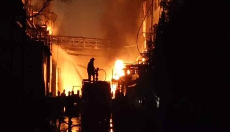 Reactor Blast Triggers Massive Fire In Pharma Company In Sangareddy