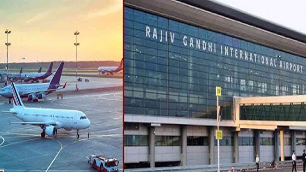 Bomb threat to flight at Shamshabad airport