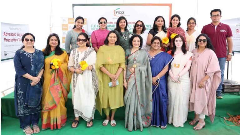 FLO Hyderabad CoE For Training Women In Modern Vegetable Farming Hosts A Crop Showcase