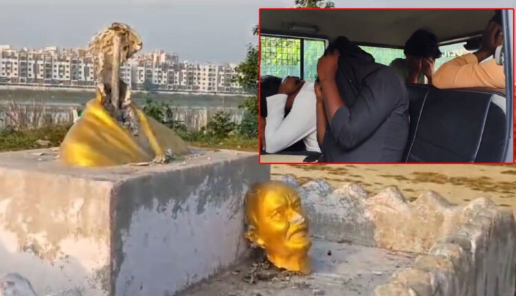 Mahatma Gandhi Statue Vandalism: Police Arrests Four People