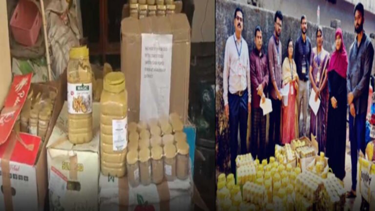 960 Kgs Of Adulterated Ginger-Garlic Paste Seized