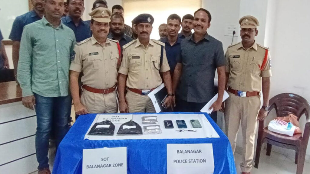 Three Arrested For Selling Hash Oil Illegally In Hyderabad