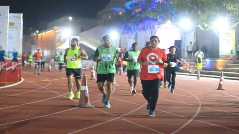 Hyderabad Runners Society Organized Stadium Run 2024