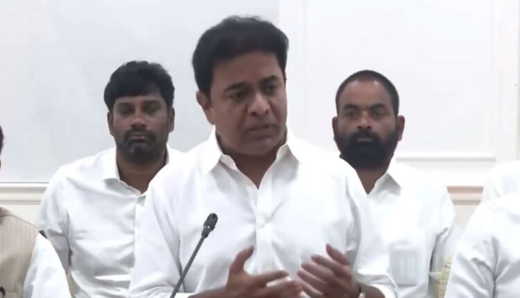 KTR Slams Congress Over AMRUT Scam, Challenges Modi To Probe