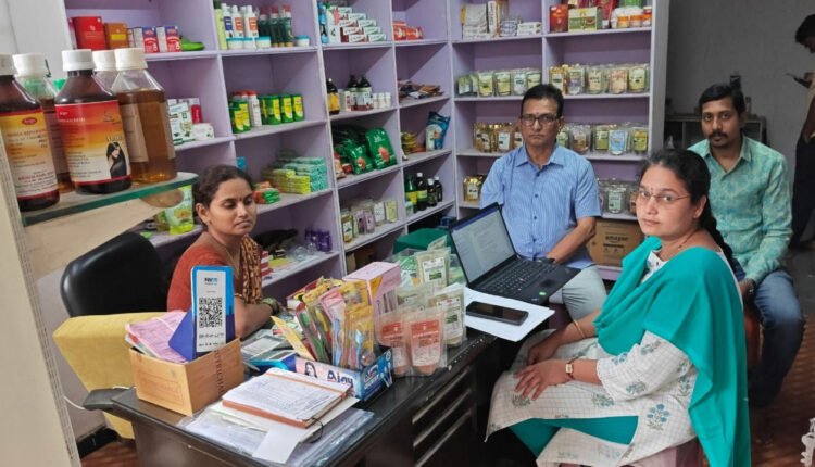 Medical Shops Raided In Hyderabad, Seized Drugs