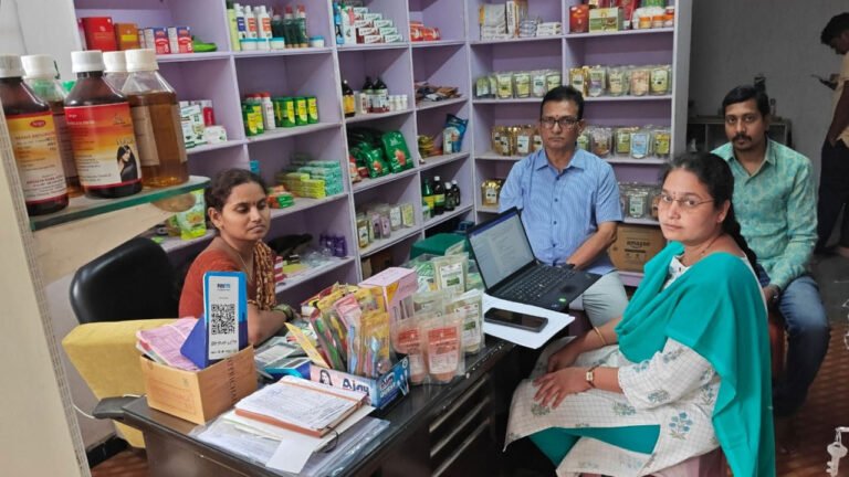 Medical Shops Raided In Hyderabad, Seized Drugs