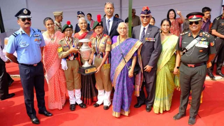 76th NCC Day Celebrations At Mehdipatnam Garrison Grounds