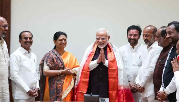 People Of Telangana Looking Towards BJP: PM Modi