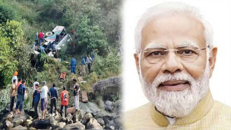 PM Modi Condole Loss of Lives in Uttarakhand Bus Accident