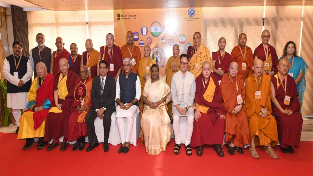 President Murmu Graces First Asian Buddhist Summit