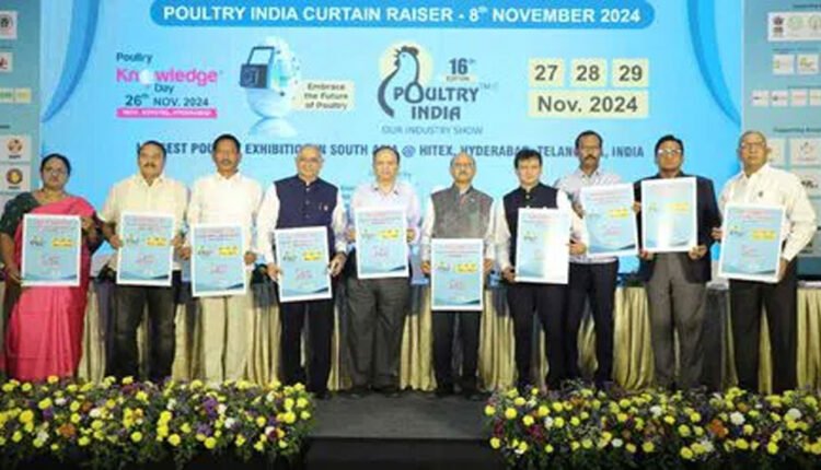 16th Edition Of Poultry India Expo-2024 At Hitex From Nov. 27