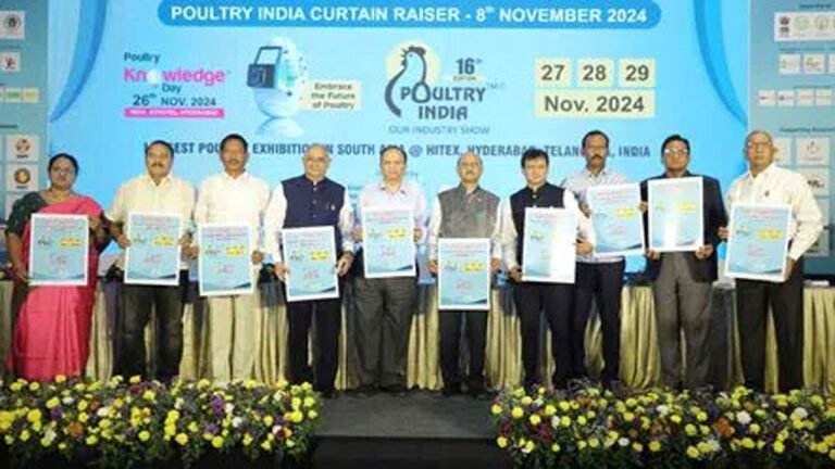 16th Edition Of Poultry India Expo-2024 At Hitex From Nov. 27