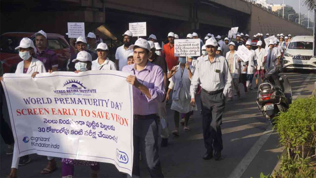 Prematurity Awareness Walk Held At West Marredpally