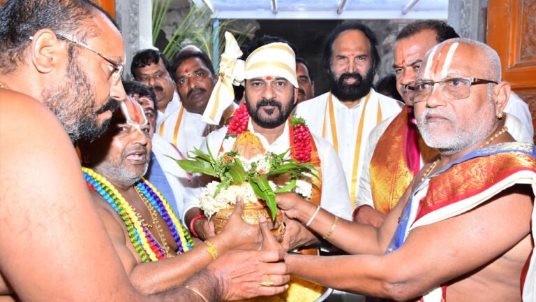 CM Revanth Reddy Performs Special Pooja On His Birthday