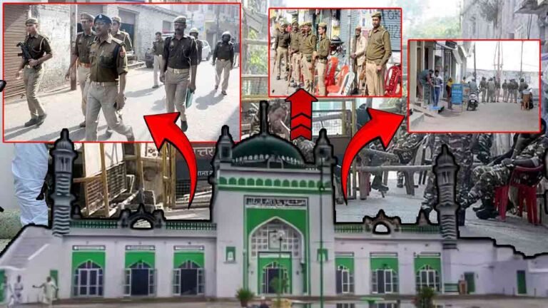 Sambhal Jama Masjid Dispute: Strict Security Arrangements Ahead Of Friday Prayers, Police Present At Every Corner, Drones Being Used