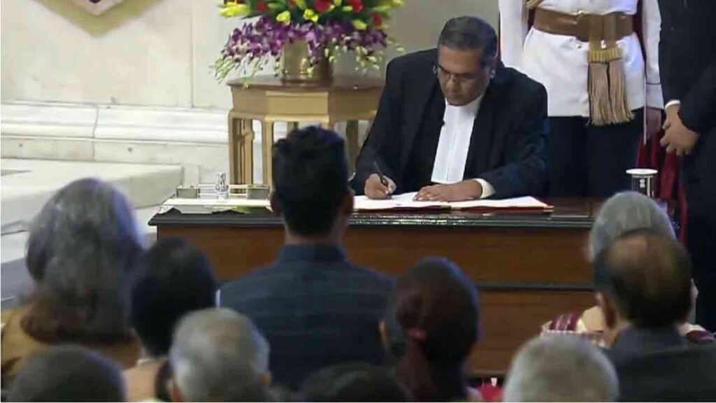 Justice Sanjiv Khanna Takes Oath As 51st Chief Justice of India