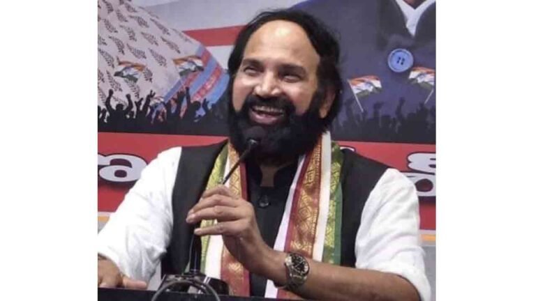 Congress Vows to Reclaim Krishna River Rights: Uttam Kumar Reddy Slams BRS for “Betrayal of Telangana”