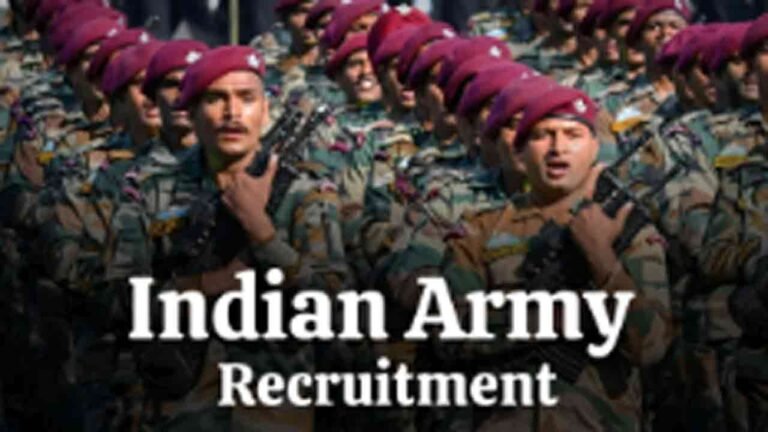 Army Recruitment Rally at GMC Balayogi Athletic Stadium from 08 to 16 Dec 2024