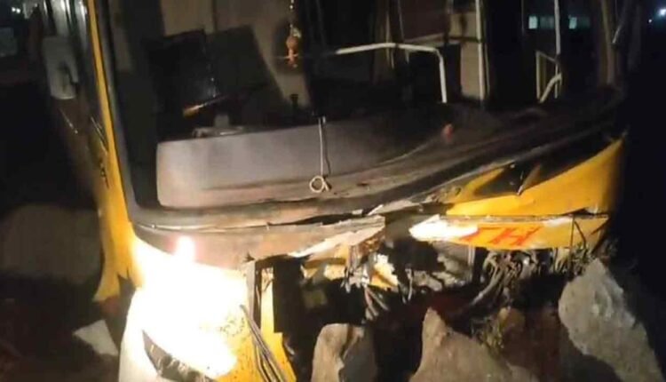 15 Passengers Injured After Bus Rams Culvert In Nalgonda