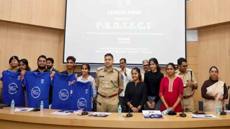Cyberabad Police And SCSC Launched Awareness Initiative Under Project "PROTECT"